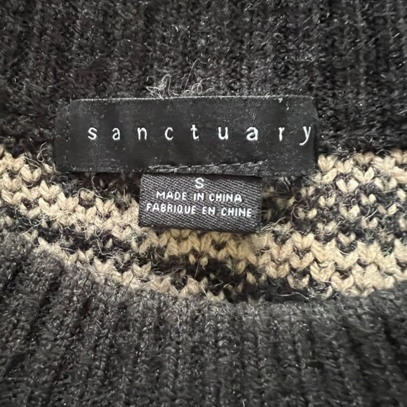 Sanctuary Black Tiger Wild Kingdom Sweater - Picture 2 of 3